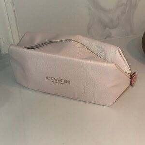 Coach Light Pink Cosmetic Bag